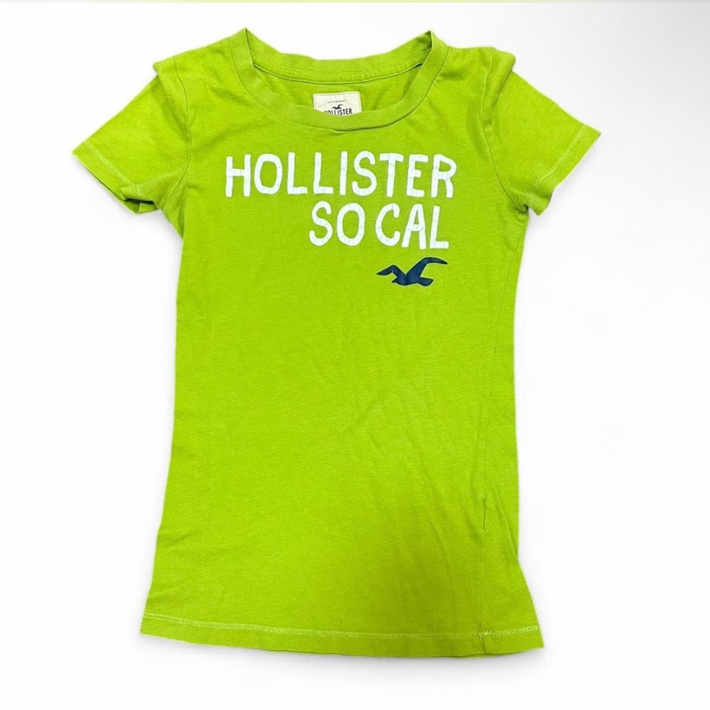 Hollister Green Fitted Tee